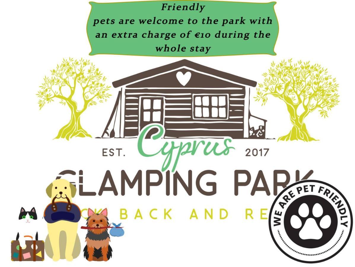 ホテル Cyprus Glamping Park Agios Theodoros エクステリア 写真