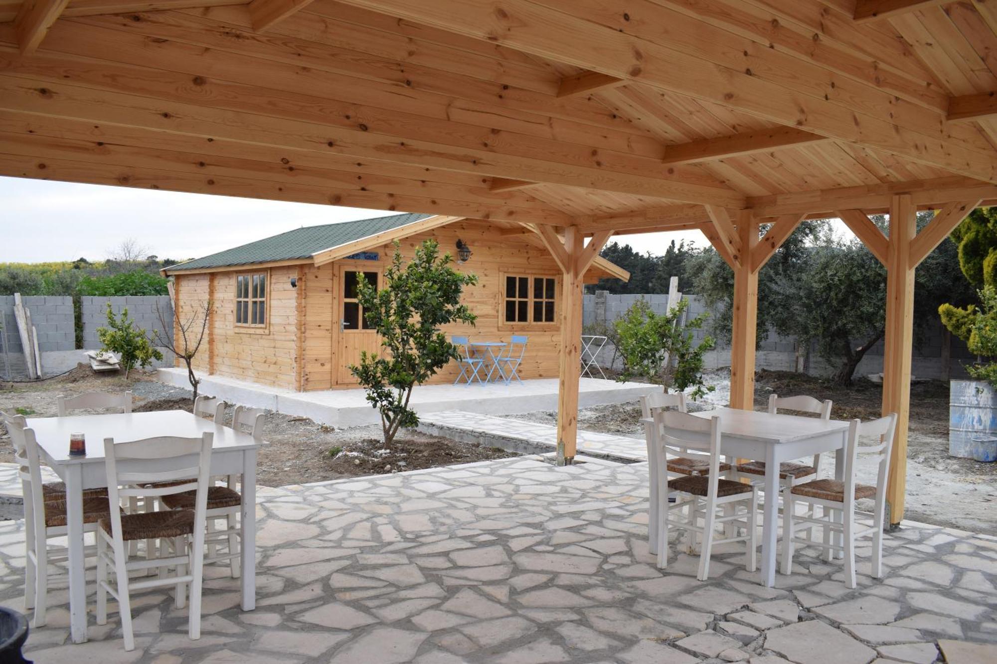 ホテル Cyprus Glamping Park Agios Theodoros エクステリア 写真